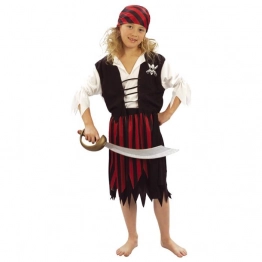 Στολή Παιδική Πειρατίνα (4-6 ετών / 7-10 ετών / 11-14 ετών) Carnavalista 3-933