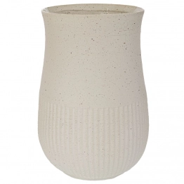 Βάζο Κεραμικό Λευκό 20x30εκ. iliadis 90072