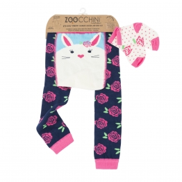 Grip Easy CraΣετ Παντελόνι & Κάλτσες Grip Easy Crawler Bella the Bunny 12-18 Μηνών Zoocchini ZOO12506 (12-18M)