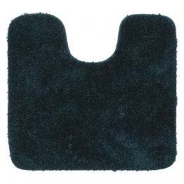 Ταπέτο Λεκάνης Αντιολισθητικό Polyester 55x60εκ. Angora Dark Green Sealskin 800123
