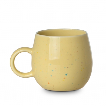 Κούπα New Bone Speckle Pop 480ml Κίτρινη Estia 07-35433