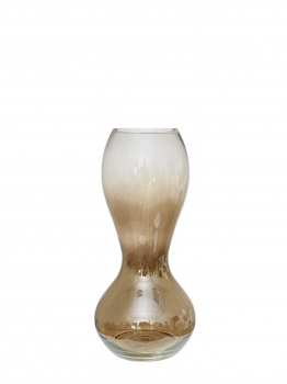 Βάζο Χειροποίητο Φυσητό Γυαλί Καφέ 15,5x19,5εκ. Zen Collection 25.43.52113