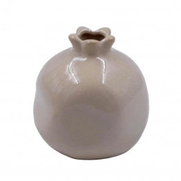 Διακοσμητικό Ρόδι Κεραμικό Εκρού 12εκ. Royal Art FEX0/02CR