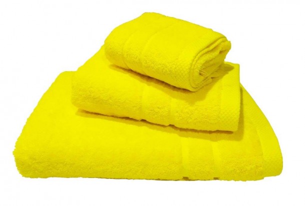 Πετσέτα Βαμβακερή Προσώπου 50x95εκ. Yellow Le Blanc 7119992-13