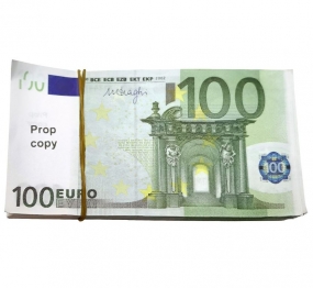 Χαρτονομίσματα Ψεύτικα 100τμχ Των 100 Ευρώ Carnavalista 3-2702