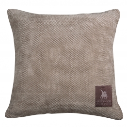 Διακοσμητικό Μαξιλάρι Microchenille-Fleece 42x42εκ. Premium 2759 Σπαγγί Greenwich Polo Club