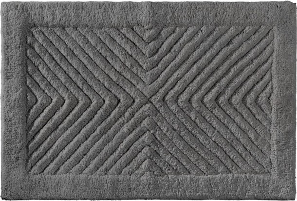 Ταπέτο Μπάνιου Βαμβακερό Mozaik Titanium 70x120εκ. Guy Laroche