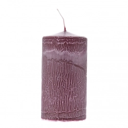 Κερί Μπορντώ Frosted 7x14εκ. iliadis 76372