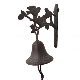 Καμπανάκι Πόρτας Μαντεμένιο Καφέ 16x10x21εκ. ESTHETI 819-00731