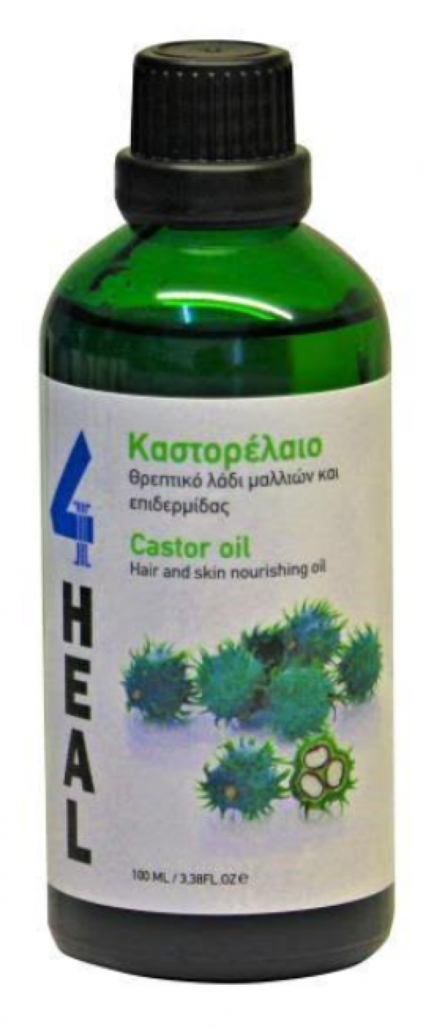 Καστορέλαιο 100ml 4HEAL 40012