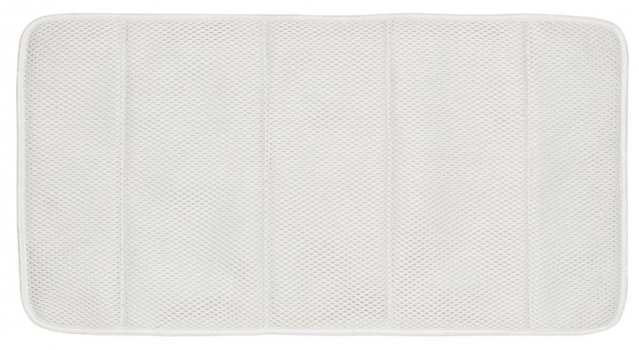 Ταπέτο Αντιολισθητικό Μπανιέρας Polyester 39x79εκ. Comfort White Sealskin 315225410