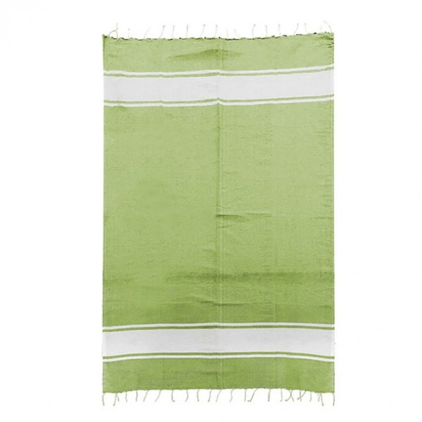 Πετσέτα Θαλάσσης Βαμβακερή Pestemal 90x180εκ. Green SUMMER tiempo 42-2396