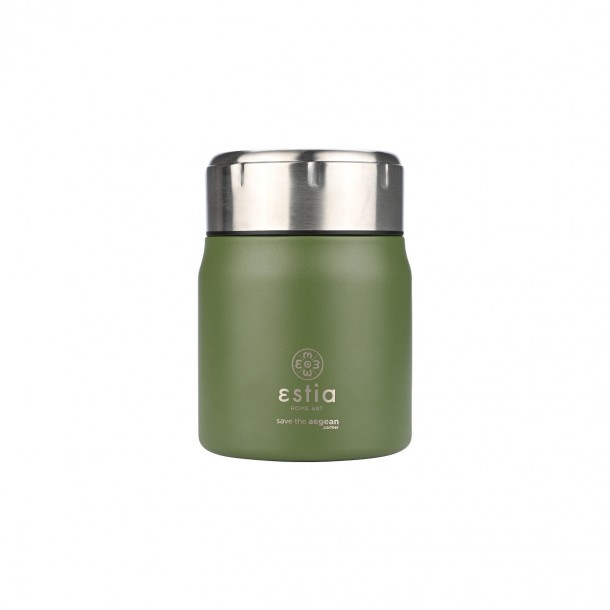 Θερμός Lunch Pot Ανοξείδωτο Forest Spirit Save The Aegean Estia 500ml-10x10x14εκ. 01-21672