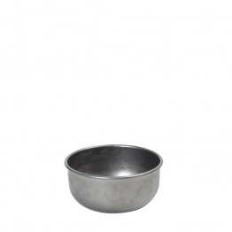 Μπωλάκι Σερβιρίσματος Ανοξείδωτο 18/10 Ασημί Snow ESPIEL 7,7x7,7x4εκ. FEV126