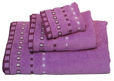 Πετσέτα Βαμβακερή Ζακάρ Σώματος 70x140εκ. Lilac 7000013-1