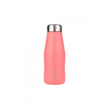 Θερμός-Μπουκάλι Ανοξείδωτο Fusion Coral Flask Save The Aegean Estia 350ml-6,5x6,5x18,5εκ. 01-22327