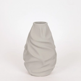 Βάζο Κεραμικό Μπεζ 18,5x28εκ. ESTHETI 819-00507