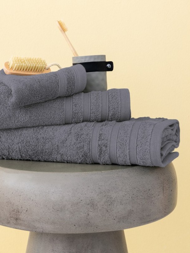 Πετσέτα Βαμβακερή Προσώπου 50x100εκ. Beren Coal Palamaiki