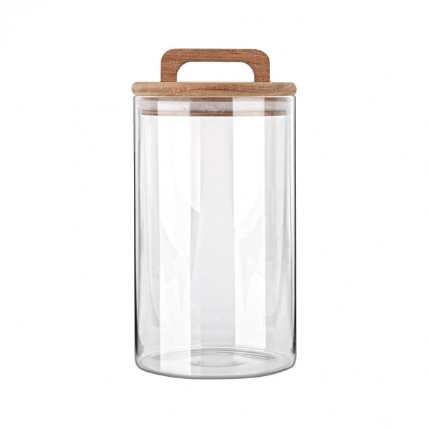 Δοχείο Αποθήκευσης Γυάλινο Allure 1000ml-10x10x19εκ. Estia 01-17484