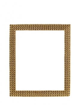 Κορνίζα Polyester Χρυσή Με Κυκλάκια 20x25εκ. Zen Collection 25.12.51491