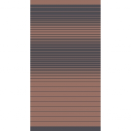 Πετσέτα Θαλάσσης Βαμβακερή Velour Brown 86x160εκ. Stripes Melinen 20004871