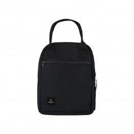 Τσάντα Φαγητού Ισοθερμική Βαμβακερή Midnight Black Estia 7ltr-21,5x14x26εκ. 01-16982