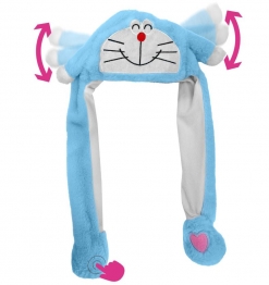 Σκούφος Λαγός Με Κίνηση Στα Αυτιά Γαλάζιος 35x50εκ. Carnavalista 3-2392