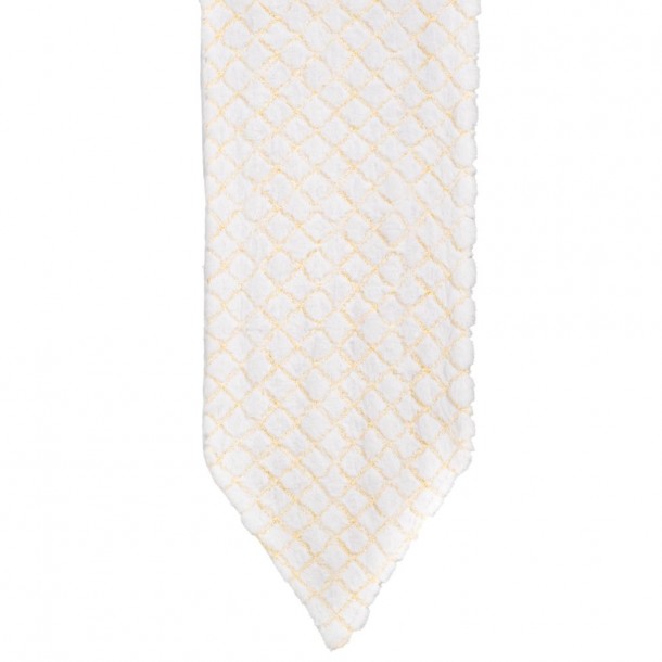 Runner Γούνας Λευκό-Χρυσό 36x180εκ. iliadis 91713