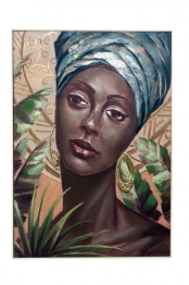 Πίνακας Ζωγραφικής Πρόσωπο 72x4,5x102εκ. Zen Collection 24.28.49775