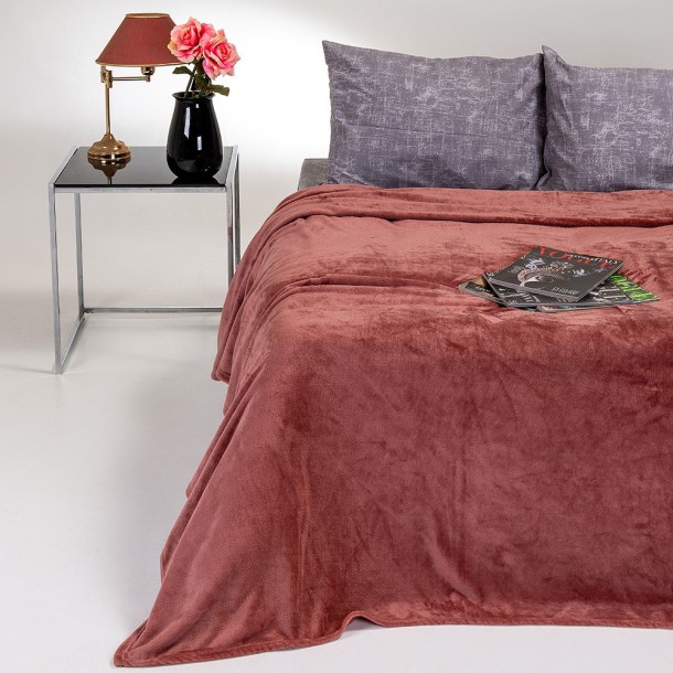 Κουβέρτα Flannel Υπέρδιπλη 220x240εκ. Tokyo Apple Melinen 20001927