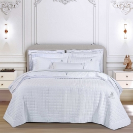 Κουβερλί Microfiber King 240x250εκ. Classic 2354 Λευκό Greenwich Polo Club