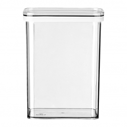Δοχείο Αποθήκευσης Πλαστικό-Διάφανο Estia 2500ml-16,5x9,8x22,5εκ. 01-24314