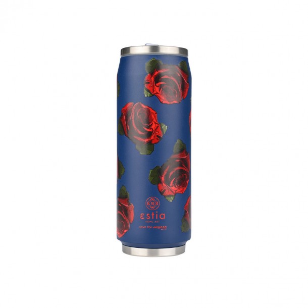 Θερμός-Ποτήρι Ανοξείδωτο Electric Roses Save The Aegean Estia 500ml-7x19εκ. 01-22709