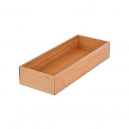 Κουτί Οργάνωσης Συρταριού Bamboo 38x15,5x6,8εκ. Essentials Estia 03-17569