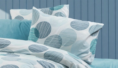 Μαξιλαροθήκη Φάκελος Polycotton 50x70εκ. Κοραλία 467 Petrol DimCol