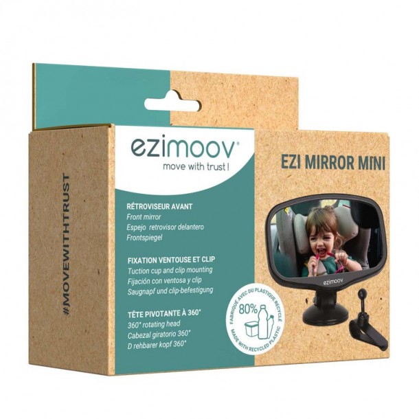 Καθρέπτης Αυτοκινήτου Παιδικός 12x16εκ. Mini Front Mirror Ezi EZ-1107