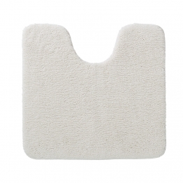 Ταπέτο Λεκάνης Αντιολισθητικό Polyester 57x60εκ. Cosima Off-White Sealskin 800635