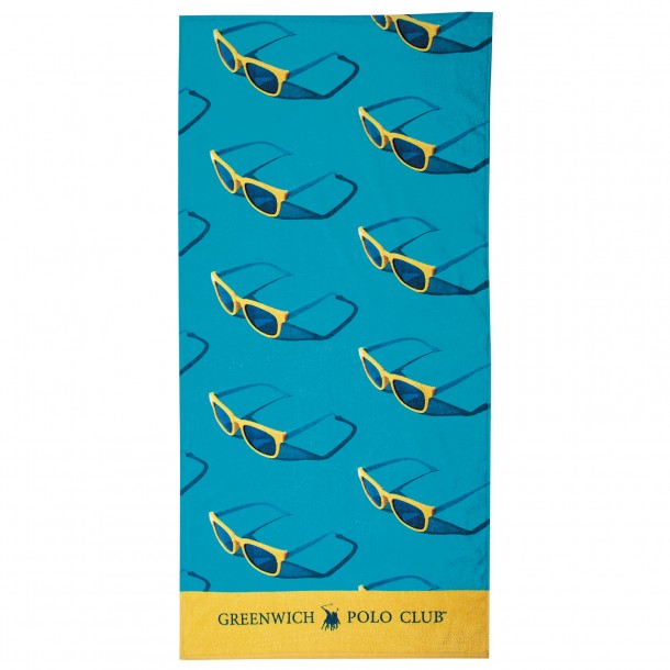 Πετσέτα Θαλάσσης Βαμβακερή 70x140εκ. Beach Towel 3720 Greenwich Polo Club Junior