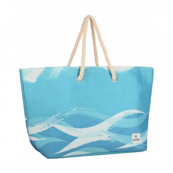 Τσάντα Θαλάσσης Polyester 63x36x20εκ. Tranquil Tides Estia 00-25472