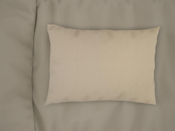 Μαξιλαροθήκη Μονόχρωμη Βαμβακερή Bebe 35x45εκ. Solid 502 Beige DimCol