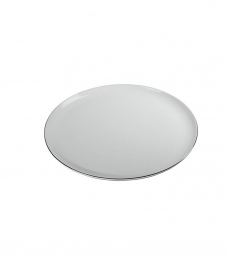 Πιατέλα Σερβιρίσματος Πορσελάνης White-Silver Φ32εκ. MSA 20-51-442