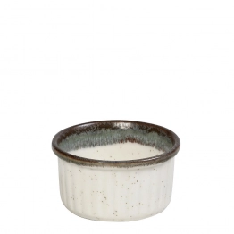 Μπωλάκι-Ντιπ Πορσελάνης Reactive Green Essentials ESPIEL 8x4εκ. OWP122K12