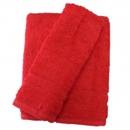 Σετ πετσέτες 2τμχ 500gr/m2 Sena Red 24home	