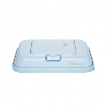 Θήκη Για Μωρομάντηλα To Go Pale blue Little Stars Funkybox FBTG42