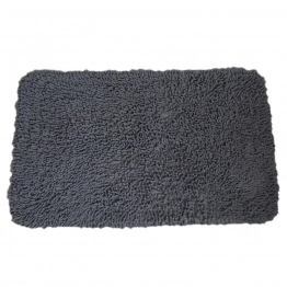 Ταπέτο Μπάνιου Βαμβακερό Γκρι 50x80εκ. MRShome DS-3995002