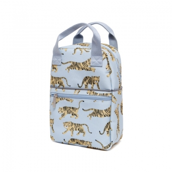Backpack Παιδικό 20x10x29εκ. Tigers Grey Petit Monkey PTM-BP7-S
