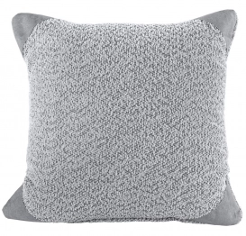 Διακοσμητική Μαξιλαροθήκη Ζακάρ Polyester Lama Silver 4x42εκ. Guy Laroche