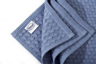 Ποτηρόπανο Πικέ Βαμβακερό 50x70εκ. Solid Classic Blue DimCol