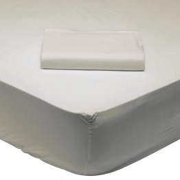 Σεντόνι Μεμονωμένο Βαμβακερό Υπέρδιπλο Με Λάστιχο 160x200+35εκ. Colour Best 1020 Ice Grey Das Home