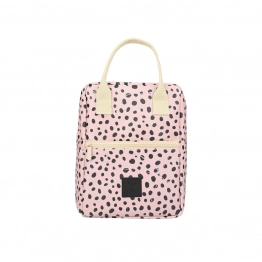 Τσάντα Φαγητού Ισοθερμική PVC Leather Leopard Taupe Save The Aegean Estia 7lt-20x14x27εκ. 01-22600